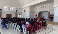 Pengarahan kepada 100 orang Kepala Kamar dan perwakilan Narapidana terkait upaya menjaga keamanan dan ketertiban selama perayaan dua hari raya besar yaitu Nyepi dan Lebaran. Foto:dok/Lapas Kerobokan