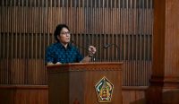 Foto: Wakil Gubernur Bali I Nyoman Giri Prasta dalam Rapat kerja provinsi (Rakerprov) KONI Bali. Sumber: Pemprov Bali.