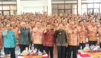 Foto: Gubernur Koster saat acara HUT Persatuan Perawat Nasional Indonesia (PPNI) Bali, di Denpasar, (23/3/2025).