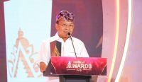 Foto: Gubernur Bali, Wayan Koster saat di acara DetikBali Awards 2025. Sumber: Ist