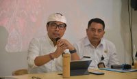 Foto: Wakil Wali Kota Denpasar I Kadek Agus Arya Wibawa dalam Jumpa Pers Kesanga Festival. Sumber: Pemkot Denpasar.