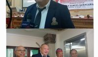 Foto: Advokat Nyoman Samuel Kurniawan usai sidang gelar Doktor Hukum di Universitas Udayana. Sumber: Yulius N/wacanabali.com