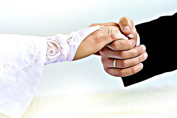 Ilustrasi foto kawin kontrak. Sumber: Freepik.