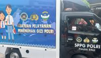 Perdana, SPPG Polda Bali Bagikan 771 Porsi Makan Bergizi Gratis di Denpasar