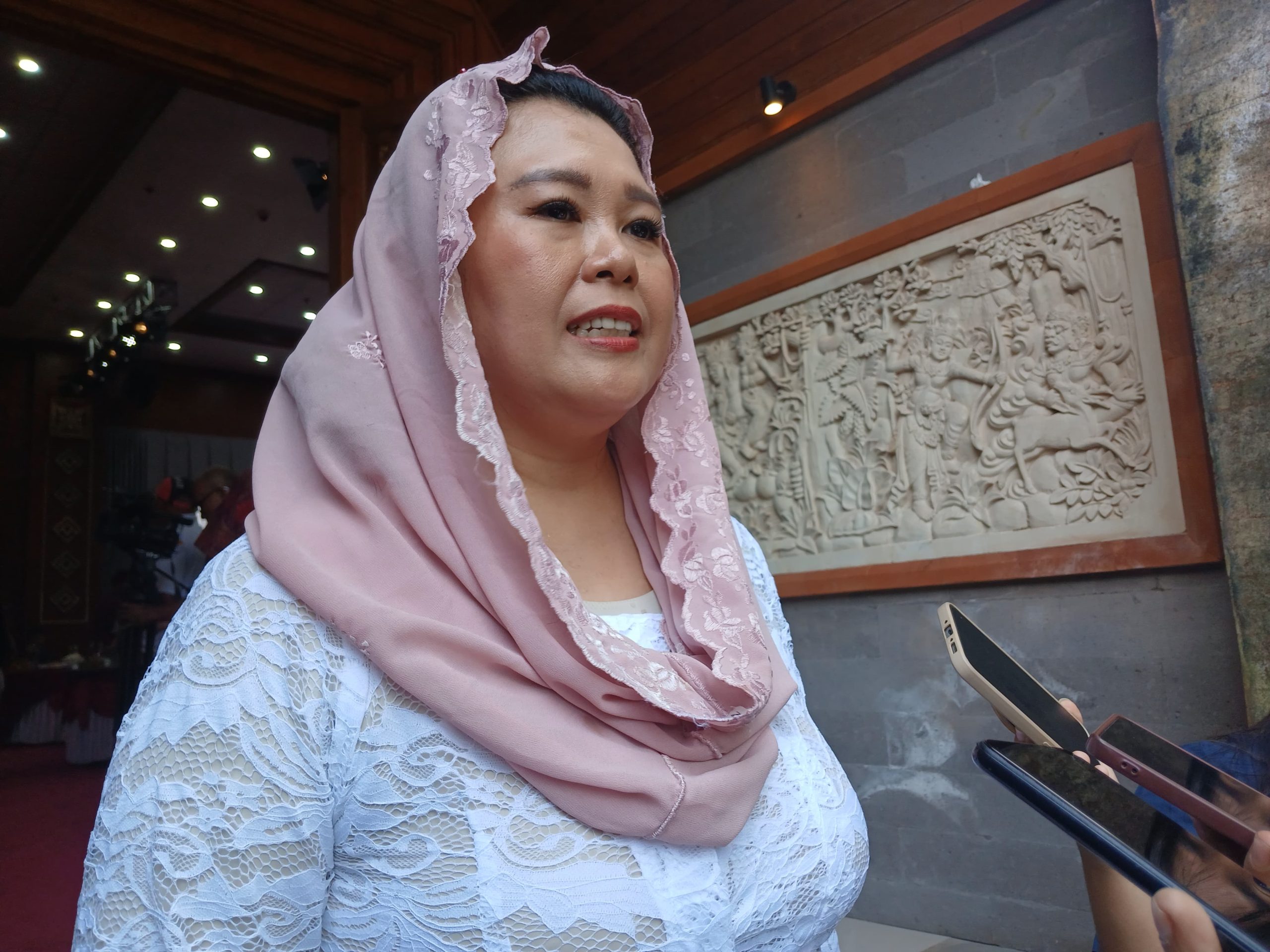 Foto: Ketua Umum Federasi Panjat Tebing Indonesia (FPTI) Yenny Wahid. Sumber: Yulius N/wacanabali.com