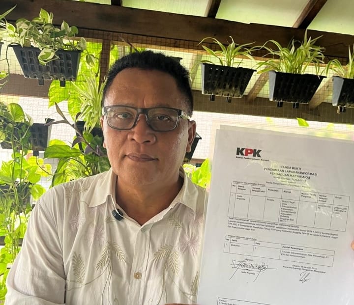 Foto: Aktivis anti korupsi, Gede Angastia