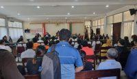 Foto: Sidang perkara Nenek Reja 91 tahun dan 16 orang terdakwa di PN Denpasar. Sumber: Ist.