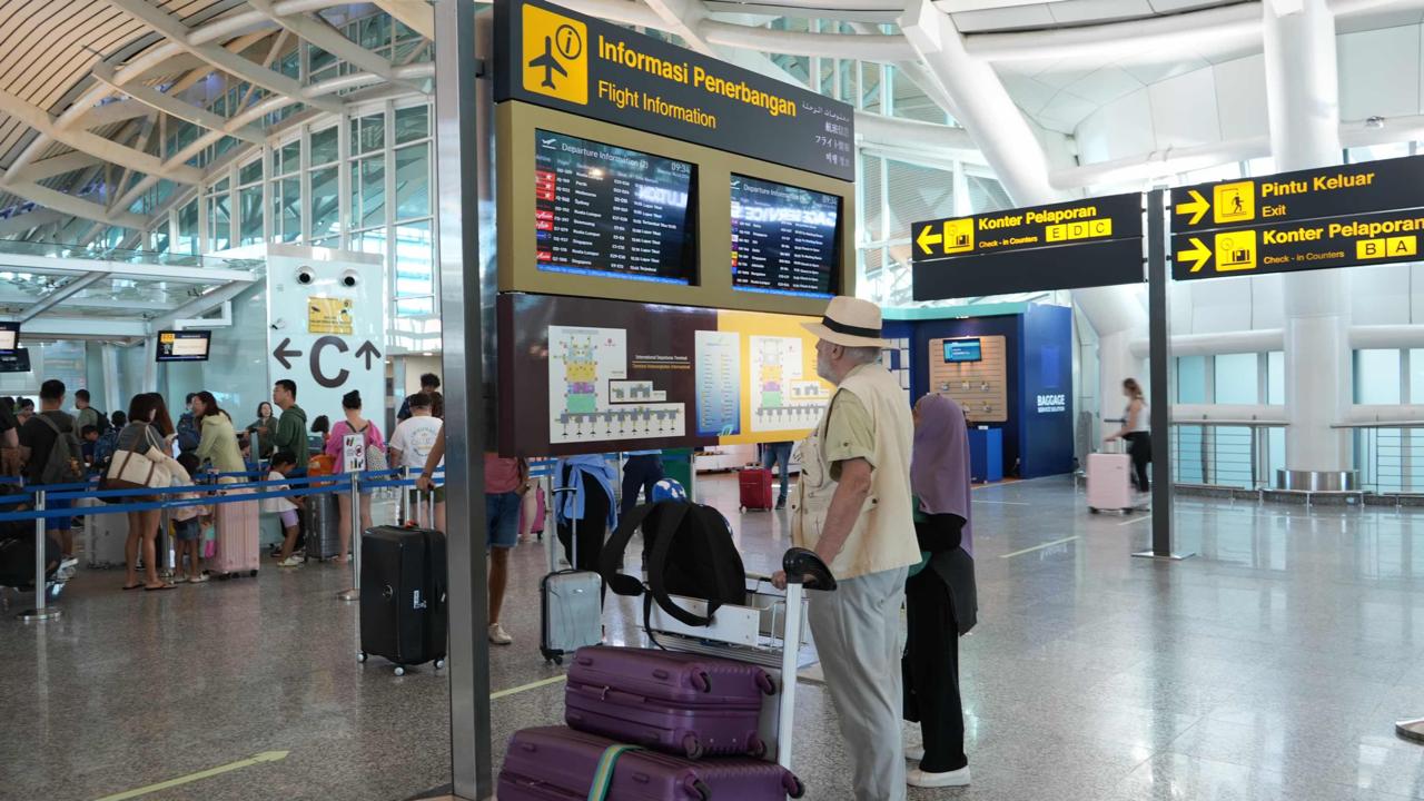 Foto: Situasi Bandara Internasional I Gusti Ngurah Rai, Bali. Sumber: Ist.