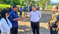 Foto: Kabid Pengendalian dan Penanganan Sengketa Kanwil BPN Bali saat melakukan kunjungan ke Buyan, Selasa (17/6/2025).
