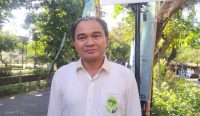 Foto: Kepala Dinas Lingkungan Hidup dan Kehutanan (DLHK) Kota Denpasar Ida Bagus Putra Wirabawa saat ditemui usai pembukaan Festival Lingkungan Hidup 2025, Kamis (5/6/25). Sumber: Komang Ari/Wacana Bali.