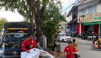 Foto: Satuan Polisi Pamong Praja (Satpol PP) Kota Denpasar saat menggelar penertiban dengan menyasar wilayah di sepanjang Jalan Teuku Umar, Jalan Imam Bonjol, Jalan Pesanggaran, Jalan Raya Sesetan Kota Denpasar pada Rabu (2/7/25). Sumber: Istimewa.
