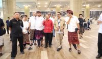 Foto: Gubernur Bali dalam Acara Rapat Koordinasi Lintas Instansi di Bandara Ngurah Rai, Badung, Bali. Sumber: Istimewa.