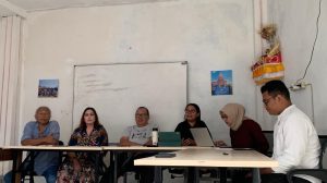 Foto: Koferensi pers ForWaras di Kantor LBH Bali, Selasa (2/9/25). Sumber: Komang Ari/Wacana Bali.