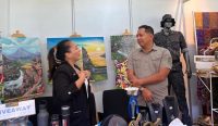 Foto: kerajinan warga binaan Lapas Kerobokan yang akan dipamerkan di pameran ISSUP regional conferense 2025. Sumber: Ist.