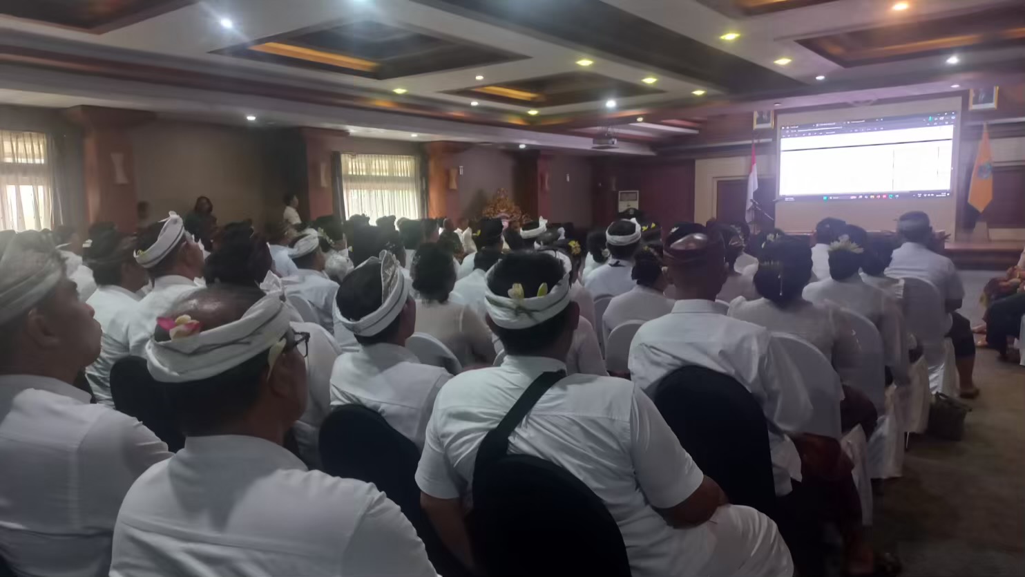 Foto: Pelantikan 87 eselon di lingkungan Pemkot Denpasar.