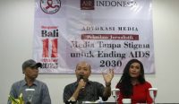 Foto: Pelatihan Jurnalistik mengenai Media Tanpa Stigma untuk Ending AIDS 2030. Sumber: Yulius N/wacanabali.com
