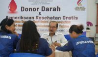 Foto: Lapas Kerobokan gelar donor darah. Sumber: Ist.