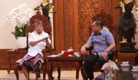Gubernur Bali Wayan Koster bertemu Wakil Menteri Investasi dan Hilirisasi/Wakil Kepala Badan Koordinasi Penanaman Modal (BKPM), Todotua Pasaribu, Jumat (14/11/2025). Foto: dok/Pemprov Bali
