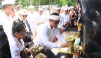 Foto: Peresmian Monumen Perjuangan Puputan Badung oleh Wali Kota Denpasar I Gusti Ngurah Jaya Negara, pada Jumat (14/11). Sumber: Istimewa.