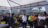 Kunjungan Menteri Perhubungan dan Kakorlantas Polri ke Pelabuhan Gilimanuk , Jembrana Bali , Senin (29/12/25) sumber wacanabali/dika