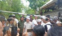 Foto: Sidak Pansus TRAP DPRD Bali bersama Satpol Bali dan Kabupaten Badung dan OPD terkait di salah satu proyek milik PT Jimbaran Hijau. Sumber: Yulius N/wacanabali.com