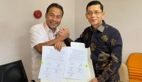 Perkuat sinergi penataan ruang, Bupati Klungkung I Made Satria melakukan penandatanganan Verifikasi Penanganan Indikasi Pelanggaran Pemanfaatan Ruang (IPPR) bersama Kementerian ATR/BPN di Jakarta, Rabu (21/1/2026).