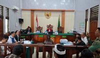 Foto: sidang praperadilan dengan agenda keterangan ahli dari termohon Polda Bali. Sumber: Ist.