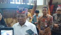 Foto: Gubernur Bali Wayan Koster saat ditemui di Kantor Gubernur Bali, Senin (16/3/2026). Sumber: Yulius N/wacanabali.com