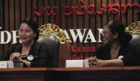 Ketua Forum PUSPA Bali saat memberikan sosialisasi penguatan Kabupaten Layak Anak di Tabanan
