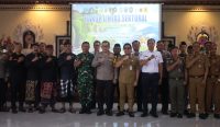 Foto: Rapat lintas sektoral jelang pelaksanaan Nyepi dan Idul Fitri di Denpasar. Sumber: Ist.