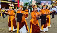 Prosesi Ngusaba Kedasa di Pura Ulun Danu Batur