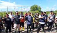 Gubernur Bali Wayan Koster bersama Kemendagri mengikuti kegiatan penanaman mangrove di Mangrove Arboretum Park