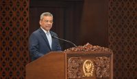 Foto: Menteri Keuangan Suahasil Nazara menyampaikan keterangan terkait pengesahan APBN 2027 dalam Rapat Paripurna DPR RI, Selasa (29/9/2026). Sumber: ist